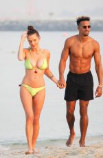 HELEN FLANAGAN in Bikini at a Beach in Dubai 01/05/2019