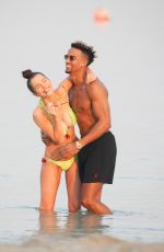 HELEN FLANAGAN in Bikini at a Beach in Dubai 01/05/2019