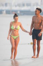 HELEN FLANAGAN in Bikini at a Beach in Dubai 01/05/2019