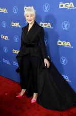 HELEN MIRREN at Directors Guild of America Awards in Los Angeles 02/02/2019