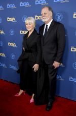 HELEN MIRREN at Directors Guild of America Awards in Los Angeles 02/02/2019