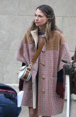 HILARY DUFF and SUTTON FOSTER on the Set of Younger in New York 02/26/2019