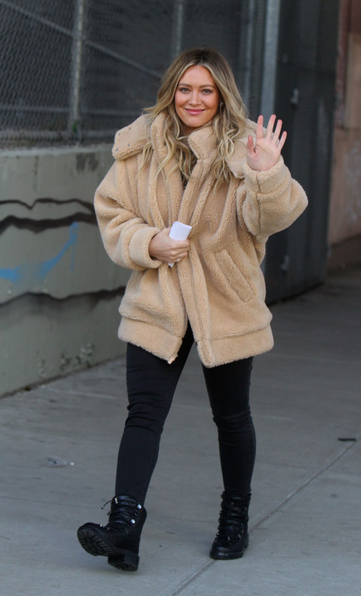 HILARY DUFF on the Set of Younger in New York 02/25/2019 – HawtCelebs