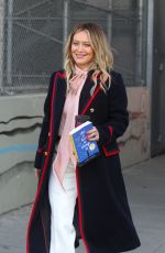 HILARY DUFF on the Set of Younger in New York 02/25/2019