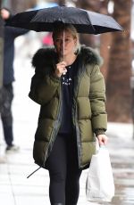 HILARY DUFF Out and About in Studio City 02/03/2019