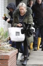 HILARY DUFF Out and About in Studio City 02/03/2019