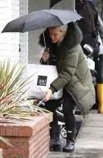 HILARY DUFF Out and About in Studio City 02/03/2019