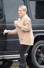 HILARY DUFF Out for Coffee in Los Angeles 02/02/2019