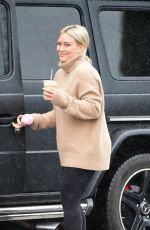 HILARY DUFF Out for Coffee in Los Angeles 02/02/2019