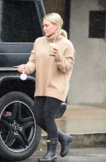 HILARY DUFF Out for Coffee in Los Angeles 02/02/2019