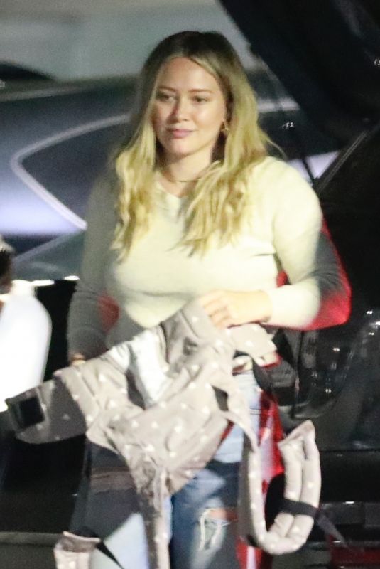 HILARY DUFF Out in Studio City 02/17/2019