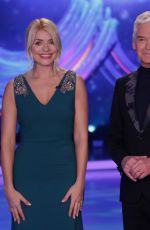 HOLLY WILLOGHBY at Dancing on Ice Show in Hertfordshire 02/17/2019