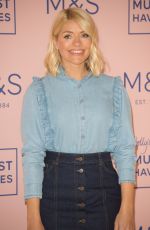 HOLLY WILLOGHBY at Marks and Spencer Collection Launch in London 02/25/2019