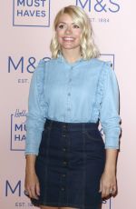 HOLLY WILLOGHBY at Marks and Spencer Collection Launch in London 02/25/2019