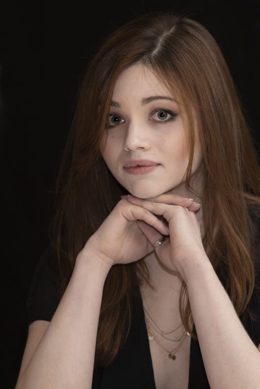 INDIA EISLEY at I Am the Night Press Conference in Beverly Hills 02/07/2019