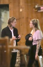 IRELAND BALDWIN and Corey Harper Out in West Hollywood 02/27/2019