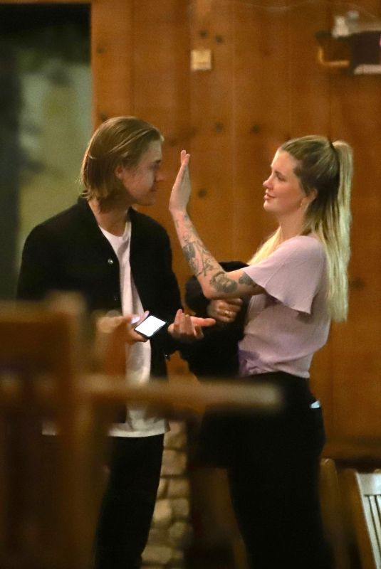 IRELAND BALDWIN and Corey Harper Out in West Hollywood 02/27/2019