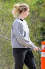IRELAND BALDWIN Out with Her Dogs in Santa Monica 02/15/2019