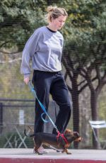 IRELAND BALDWIN Out with Her Dogs in Santa Monica 02/15/2019
