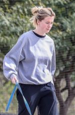 IRELAND BALDWIN Out with Her Dogs in Santa Monica 02/15/2019