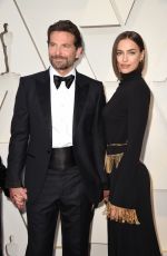 IRINA SHAYK and Bradley Cooper at Oscars 2019 in Los Angeles 02/24/2019