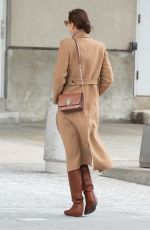 IRINA SHAYK at JFK Airport in New York 02/12/2019