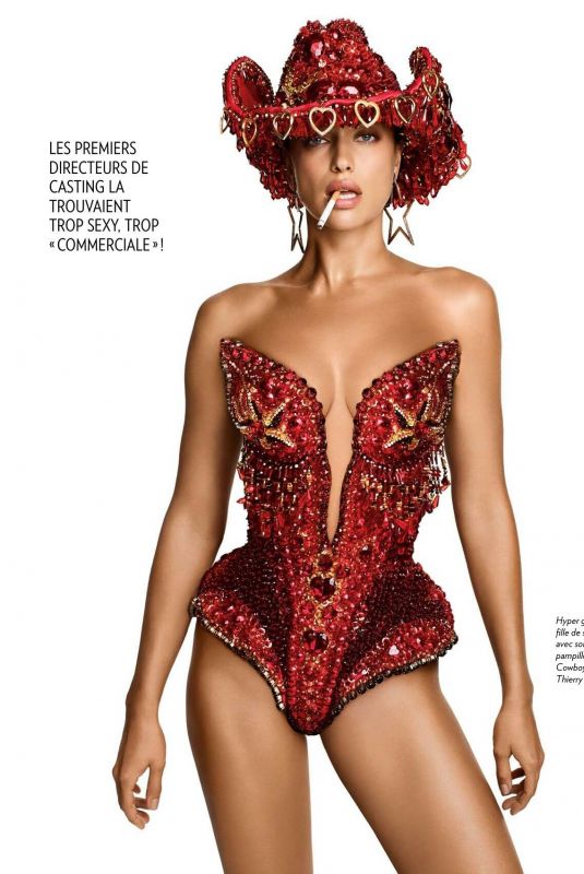 IRINA SHAYK in Pris Match, January 201