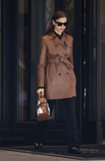 IRINA SHAYK Out and About in Milan 02/22/2019