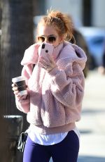 ISLA FISHER Out and About in Los Angeles 02/10/2019