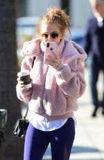 ISLA FISHER Out and About in Los Angeles 02/10/2019