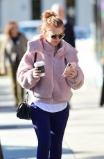 ISLA FISHER Out and About in Los Angeles 02/10/2019