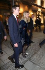 IVANKA TRUMP Night Out in Munich 02/15/2019