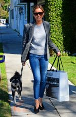 JAMIE CHUNG Out with Her Dog in Beverly Hills 02/06/2019