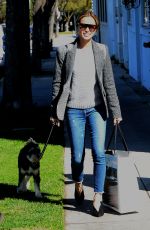 JAMIE CHUNG Out with Her Dog in Beverly Hills 02/06/2019