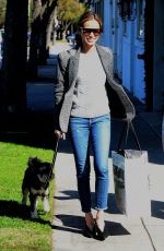 JAMIE CHUNG Out with Her Dog in Beverly Hills 02/06/2019