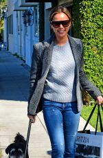 JAMIE CHUNG Out with Her Dog in Beverly Hills 02/06/2019