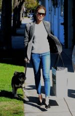 JAMIE CHUNG Out with Her Dog in Beverly Hills 02/06/2019