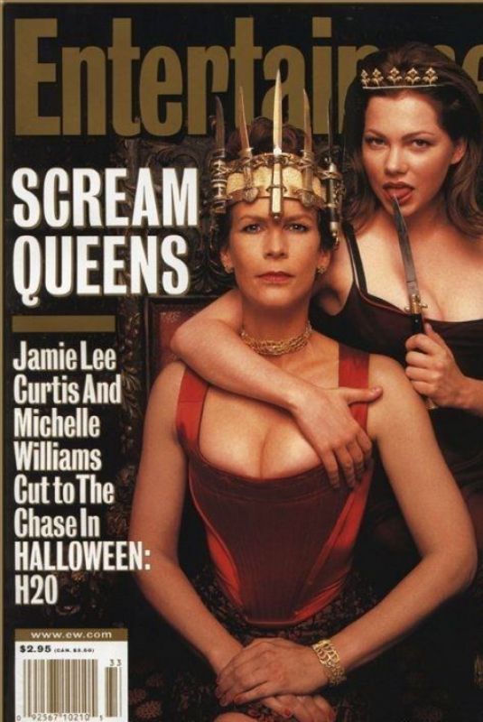 JAMIE LEE CURTIS and MICHELLE WILLIAMS in Entertainment Weekly, August 1998