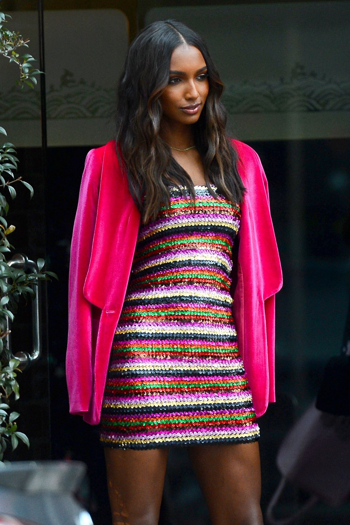 JASMINE TOOKES Leaves Victoria’s Secret Party in Beverly Hills 02/07 ...
