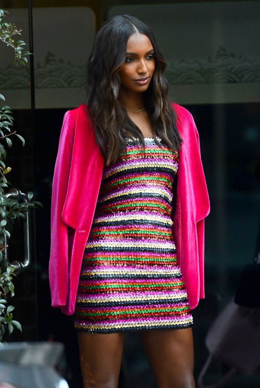 JASMINE TOOKES Leaves Victoria’s Secret Party in Beverly Hills 02/07/2019