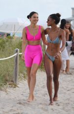 JASMINE TOOKES, SHANINA SHAIK and LAIS RIBEIRO Celebrates Jasmine