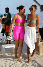 JASMINE TOOKES, SHANINA SHAIK and LAIS RIBEIRO Celebrates Jasmine
