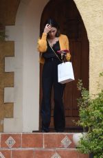 JENNA DEWAN Leaves a Friends House in Los Angeles 02/27/2019