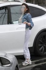 JENNA DEWAN Out for Lunch at Chipotle in Studio City 02/14/2019