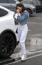 JENNA DEWAN Out for Lunch at Chipotle in Studio City 02/14/2019