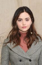 JENNA LOUISE COLEMAN at Christian Dior Show at Paris Fashion Week 02/26/2019