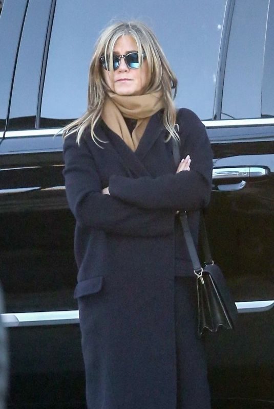 JENNIFER ANISTON and REESE WITHERSPOON Arrives at Their New Show The Morning Show in Los Angeles 02/12/2019