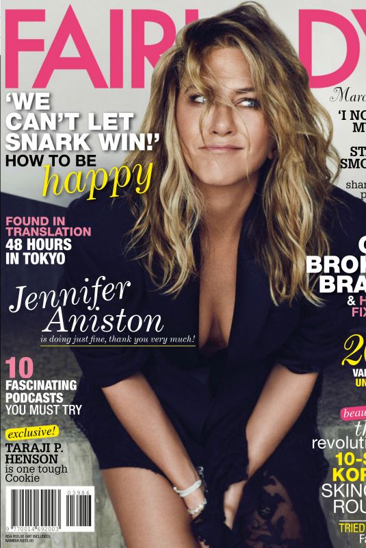 JENNIFER ANISTON in Fairlady Magazine, March 2019