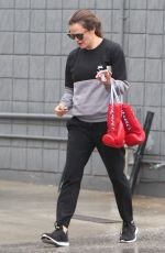 JENNIFER GARNER Arrives at a Boxing Class in Santa Monica 01/31/2019