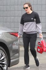 JENNIFER GARNER Arrives at a Boxing Class in Santa Monica 01/31/2019
